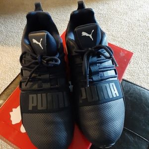 Puma Navy Blue Tennis Shoes